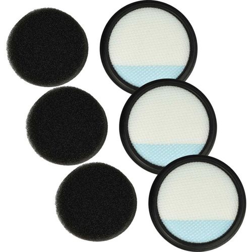 4068201553813 - Vhbw - Filter-Set kompatibel mit Vax Blade 32V TBT3V1T1 32V TBT3V1B1 32V Ultra TBT3V1P2 Staubsauger - 6x Filter (Vormotor-Filter Schaum-Filter)