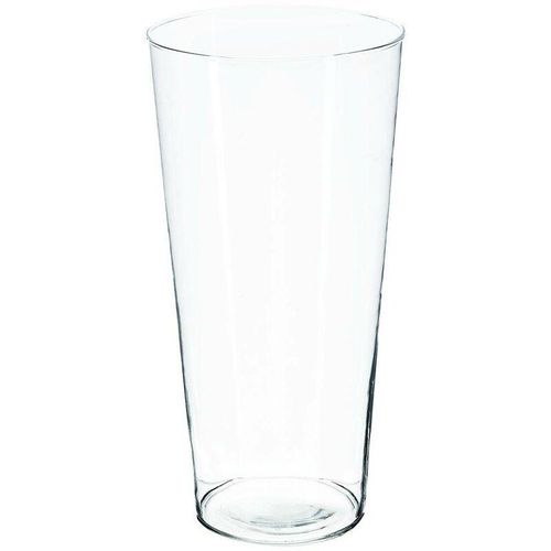 3560238542828 - Atmosphera - Konische Vase - Glas - H30 cm Transparent