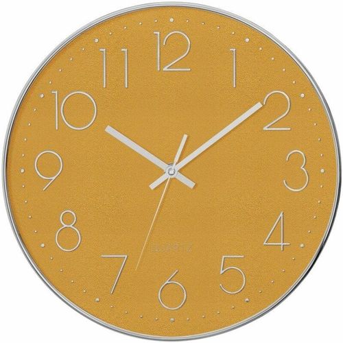 3560238660577 - Atmosphera Créateur Dintérieur - Silent Wanduhr Schlafzimmer-Uhr mit Silent-Mechanik grau 30 cm Durchmesser - Atmosphera 3560238660577 - Atmosphera Créateur Dintérieur - Silent Wanduhr Schlafzimmer-Uhr mit Silent-Mechanik grau 30 cm Durchmesser - Atmosphera