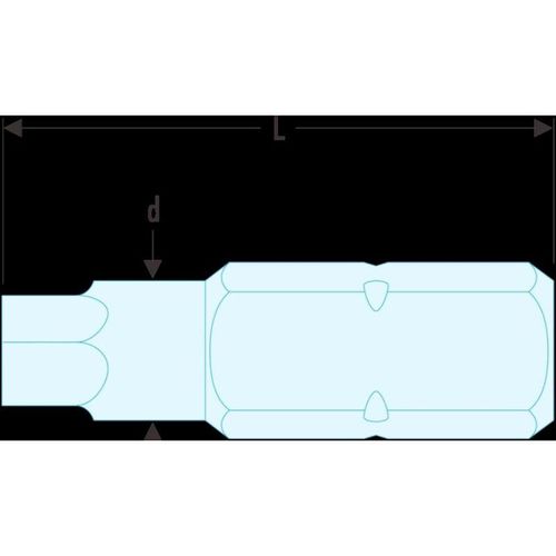 3148510233642 - EH101 8 Bit Serie 1 - Sechskant 1 8 - Facom