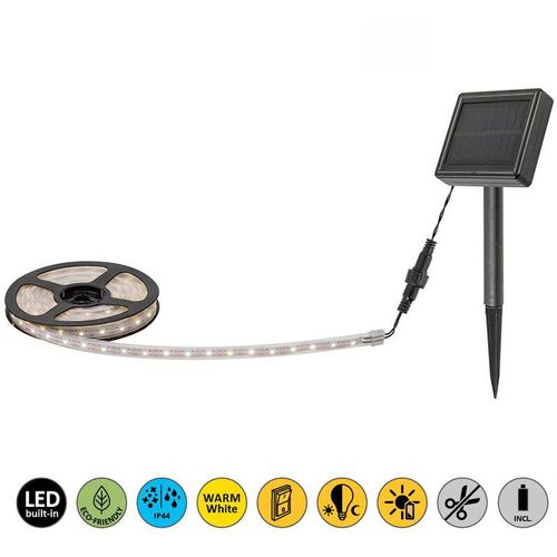 5996595770167 - 77016 Solarleuchte ansoo Kunststoff weiß led 026W IP44 3000K L300cm mit Sensor - Rabalux