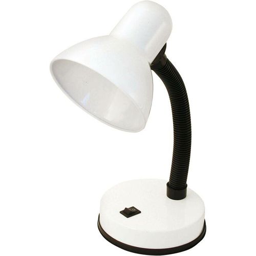 8014211973512 - Ferramenta1com - Schreibtischlampe e27 charleston weiss