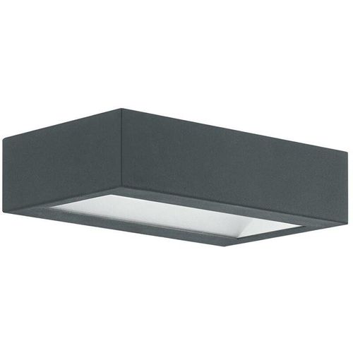 9002759753085 - Eglo - 75308 Wandleuchte rapina led 1x48W IP44 Stahl verzinkt anthrazit 3000K L165cm H45cm