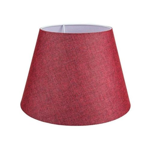 0784196606245 - Toscohome - Tischleuchte mit weißem Sockel und rotem Stoffschirm - LAGUNAH372865 0784196606245 - Toscohome - Tischleuchte mit weißem Sockel und rotem Stoffschirm - LAGUNAH372865
