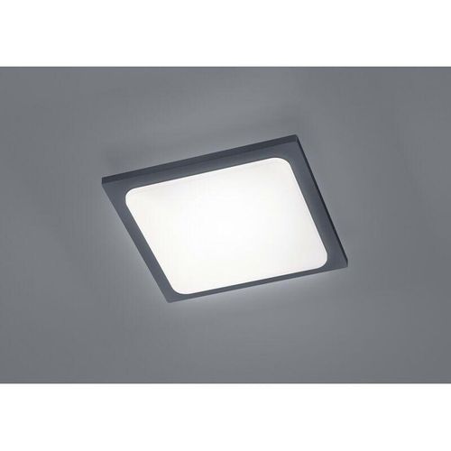 8055303626008 - Iperbriko - Quadratischer Deckenstrahler für den Außenbereich Led IP54 Anthrazit 25x25 cm Trio Lighting