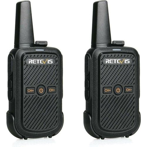 9075289915841 - Walkie Talkie wiederaufladbare professionelle tragbare Walkie Talkies klarer Klang (schwarz 1 Paar) 9075289915841 - Walkie Talkie wiederaufladbare professionelle tragbare Walkie Talkies klarer Klang (schwarz 1 Paar)