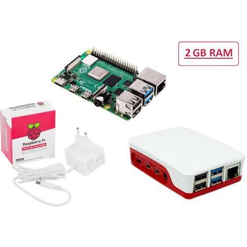2050006392164 - Raspberry Pi® Essentials Kit Raspberry Pi® 4 B 2 GB 4 x 15 GHz inkl Netzteil inkl Gehäuse 2050006392164 - Raspberry Pi® Essentials Kit Raspberry Pi® 4 B 2 GB 4 x 15 GHz inkl Netzteil inkl Gehäuse