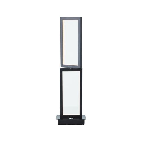 4004353394911 - BRILLIANT Lampe Ranut LED Tischleuchte 2flg schwarz 2x LED integriert 9W LED integriert (1000lm 3000K) Mit 3-Stufen-Touchdimmer - schwarz