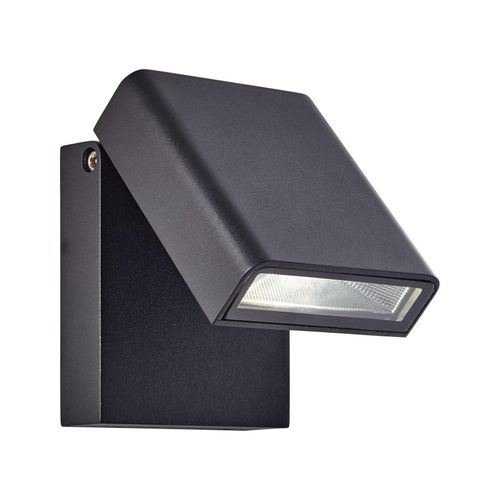 4004353363405 - Lampe Toya led Außenwandstrahler schwarz 1x 7W led integriert 736lm 4200K IP-Schutzart 44 - spritzwassergeschützt Kopf schwenkbar - Brilliant 4004353363405 - Lampe Toya led Außenwandstrahler schwarz 1x 7W led integriert 736lm 4200K IP-Schutzart 44 - spritzwassergeschützt Kopf schwenkbar - Brilliant
