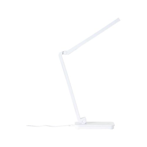 4004353325199 - BRILLIANT Lampe Tori LED Tischleuchte weiß 1x 5W LED integriert SMD 320lm 5000K Mit Touchdimmer stufenlos dimmbar An zwei Gelenken in Höhe und Neigung einstellbar
