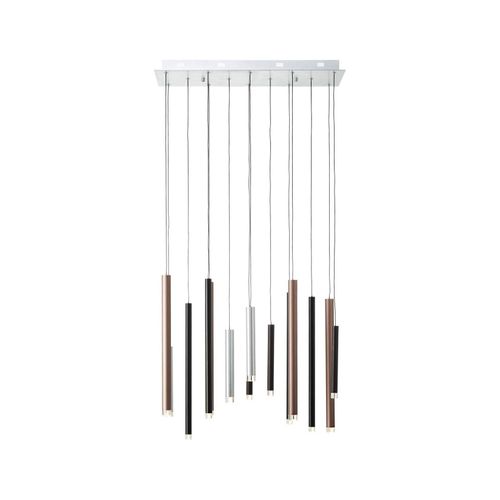 4004353342288 - BRILLIANT Lampe Cembalo LED Pendelleuchte 14flg braun Kaffee 14x 4W LED integriert 293lm 3000K In 3 Stufen über Wandschalter dimmbar In der Höhe einstellbar Kabel kürzbar 4004353342288 - BRILLIANT Lampe Cembalo LED Pendelleuchte 14flg braun Kaffee 14x 4W LED integriert 293lm 3000K In 3 Stufen über Wandschalter dimmbar In der Höhe einstellbar Kabel kürzbar