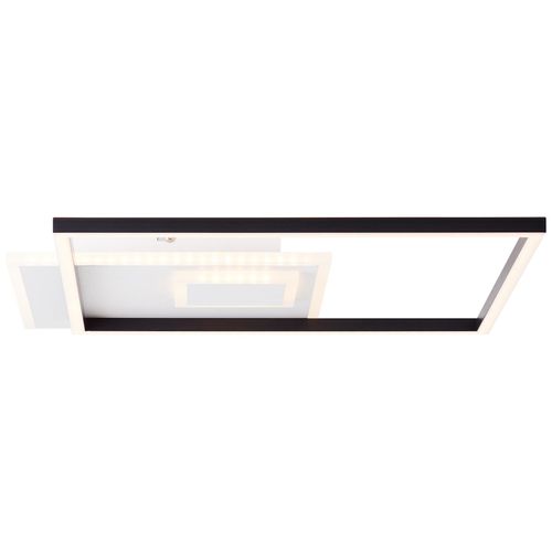 4004353411250 - Iorgo LED Deckenaufbau-Paneel 44x44cm schwarz weiß Metall Kunststoff 1x LED integriert 40 W (Lichtstrom 4300lm Lichtfarbe 3000K) 4004353411250 - Iorgo LED Deckenaufbau-Paneel 44x44cm schwarz weiß Metall Kunststoff 1x LED integriert 40 W (Lichtstrom 4300lm Lichtfarbe 3000K)