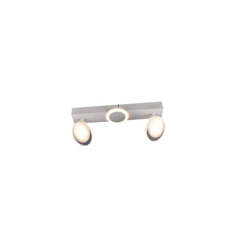 4004353396731 - Lampe Meriza led Spotbalken 2flg weiß 2x led integriert 7W led integriert (900lm 3000K) Köpfe schwenkbar - weiß - Brilliant 4004353396731 - Lampe Meriza led Spotbalken 2flg weiß 2x led integriert 7W led integriert (900lm 3000K) Köpfe schwenkbar - weiß - Brilliant