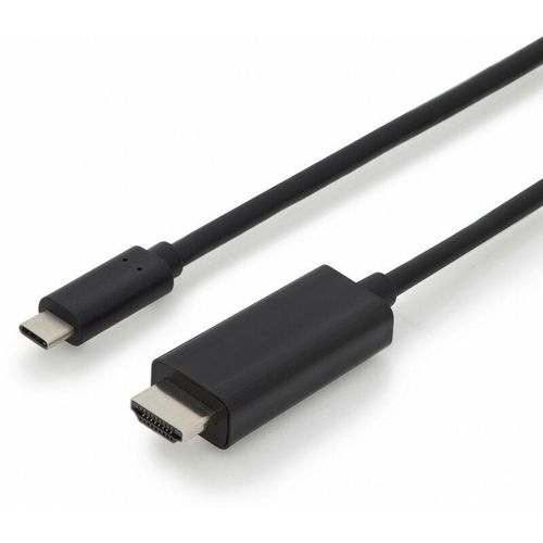 4016032451327 - USB-C®   HDMI Adapterkabel USB-C® Stecker HDMI-A Stecker 500 m Schwarz AK-300330-050-S Geschirmt doppelt geschirmt USB-C®-Displaykabel