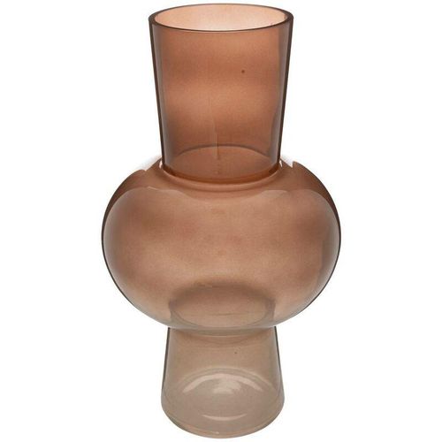 3560232686719 - Atmosphera - Vase Cloudy Glas - Bernstein - H40 cm Bernstein