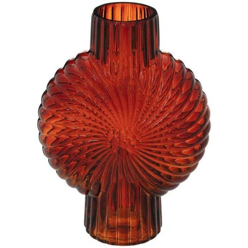 3560232686573 - Atmosphera - Vase Coquillage Glas - Rubinrot - H25 cm créateur dintérieur