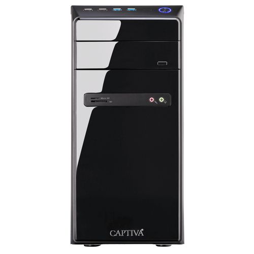 4046373575536 - CAPTIVA Business-PC Power Starter I57-553 Computer Gr Microsoft Windows 11 Home (64 Bit) 16 GB RAM 480 GB SSD schwarz Einzel-PCs