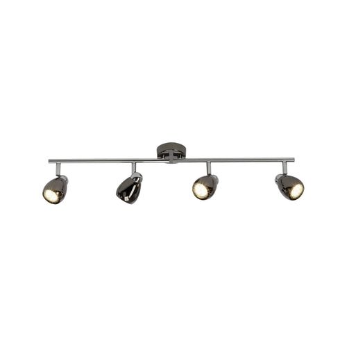 4004353242182 - BRILLIANT Lampe Milano LED Spotrohr 4flg chrom schwarz chrom 4x LED-PAR51 GU10 3W LED-Reflektorlampen inklusive (250lm 3000K) Arme drehbar Köpfe schwenkbar 4004353242182 - BRILLIANT Lampe Milano LED Spotrohr 4flg chrom schwarz chrom 4x LED-PAR51 GU10 3W LED-Reflektorlampen inklusive (250lm 3000K) Arme drehbar Köpfe schwenkbar