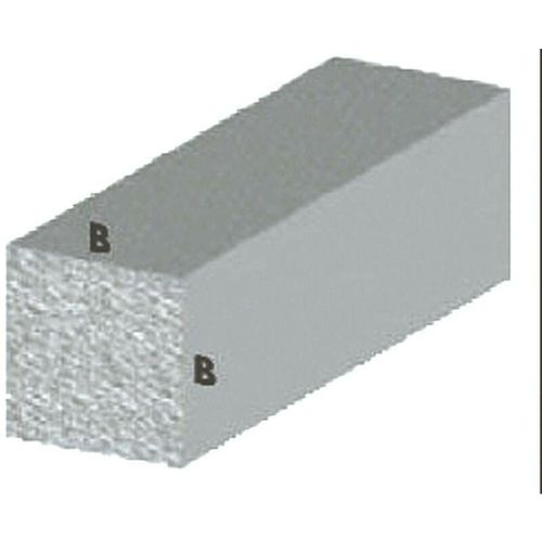 8014211331015 - Inferramenta - 5 x silberprofil h100 cm vollquadrat 10x10 mm