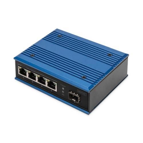 4016032486053 - DN-651135 DN-651135 Industrial Ethernet Switch 4+1 Port 10   100   1000 MBit s PoE-Funktion