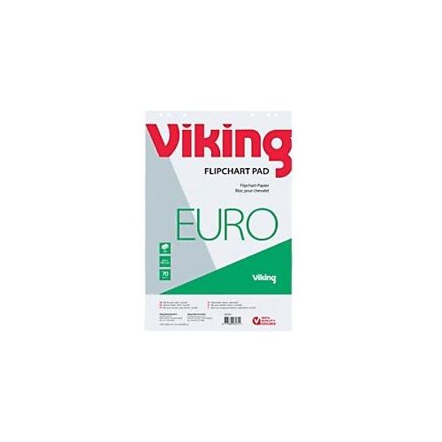 8717868034741 - Recycling Flipchart-Papier Blanko Euro 20 Seiten 70 g m2 5 Stück à 20 Blatt