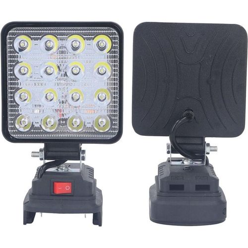 7906815761835 - Eosnow - LED-Arbeitsleuchte kabellos 18 v Lithium-batteriebetrieben superhelle Outdoor-Sicherheitslampe Flutlicht Strahler für BL1830 1840 1850