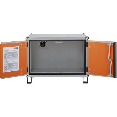 4052886464090 - Akku-Lagerschrank 8 5 Basic Flügeltür LockEX Türverriegelung feuerbeständig mit Stapelfüßen B 800 x T 660 x H 620 mm lichtgrau reinorange 4052886464090 - Akku-Lagerschrank 8 5 Basic Flügeltür LockEX Türverriegelung feuerbeständig mit Stapelfüßen B 800 x T 660 x H 620 mm lichtgrau reinorange