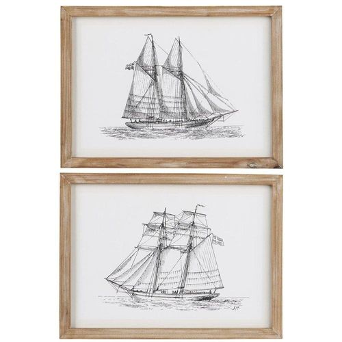 5709898357184 - Bild mit Schiffsmotiv im Rahmen 37 x 27 x 15 cm 1 Stück 5709898357184 - Bild mit Schiffsmotiv im Rahmen 37 x 27 x 15 cm 1 Stück