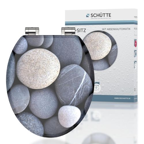 4008431801308 - - mdf wc Sitz grey stones Toilettendeckel mit Absenkautomatik Motiv Klobrille mit Holzkern Toilettensitz wc Deckel - Motiv 4008431801308 - - mdf wc Sitz grey stones Toilettendeckel mit Absenkautomatik Motiv Klobrille mit Holzkern Toilettensitz wc Deckel - Motiv