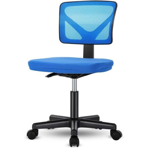 0765053383080 - Chefsessel Bürostuhl Schreibtischstuhl Stuhl Office Chair Drehstuhl Computerstuhl Verstellbarer Lordosenstütze Armlehne Höhenverstellung Bürostuhl