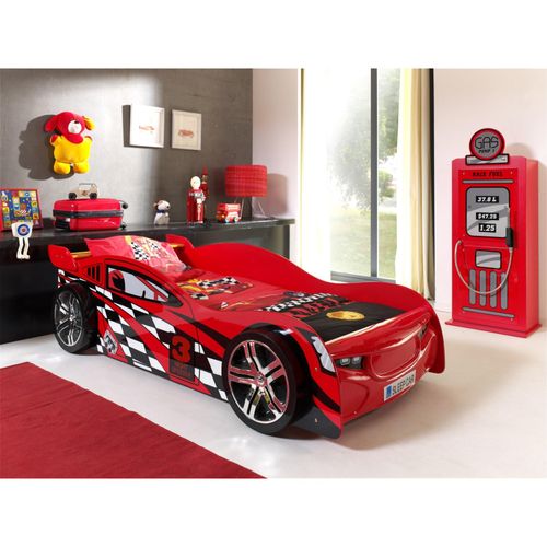 5420070207812 - VIPACK - Autobett Night Speeder Liegefläche 90 x 200 cm Rot lackiert 5420070207812 - VIPACK - Autobett Night Speeder Liegefläche 90 x 200 cm Rot lackiert