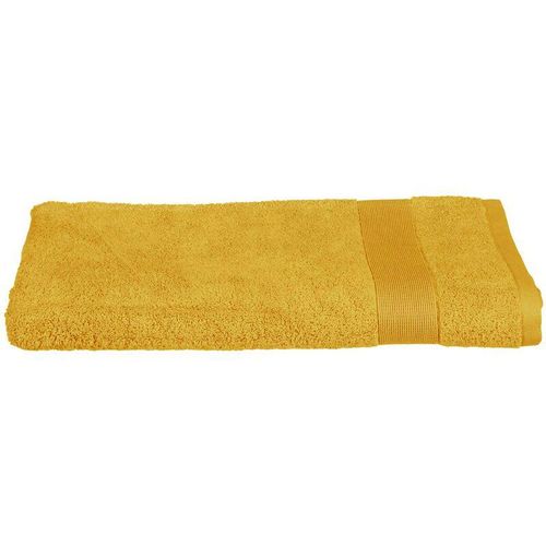 3560238359730 - Atmosphera - Badetuch Essentiel - Baumwolle 450 g m² - senfgelb 100 × 150 cm Gelb