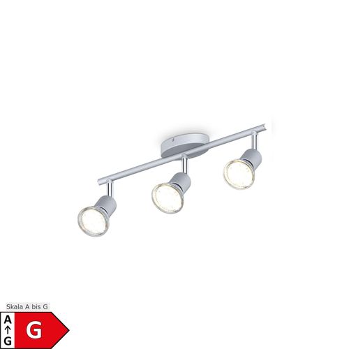 4057722001927 - Bklicht - led Deckenleuchte Wohnzimmer GU10 Spot-Leuchte Decken-Lampe Büro 3-flammig Küche - 50 4057722001927 - Bklicht - led Deckenleuchte Wohnzimmer GU10 Spot-Leuchte Decken-Lampe Büro 3-flammig Küche - 50