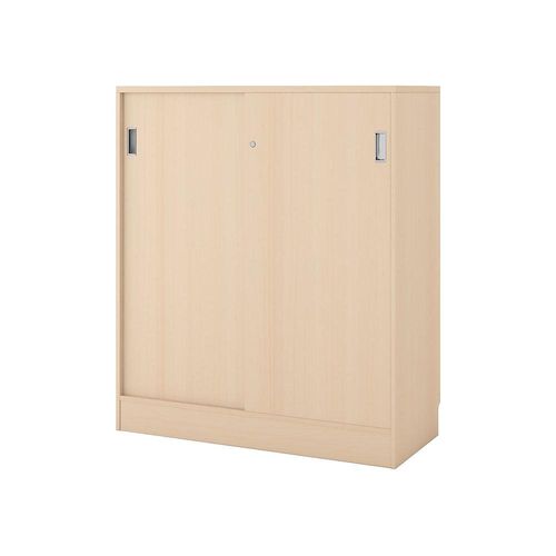 5905745101423 - Schrank Chicago mit Schiebetüren HxBxT 1353 x 1215 x 400 mm Birke