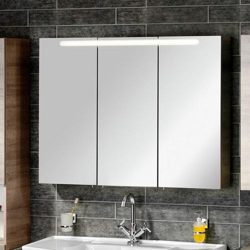 4008033825856 - A-Vero Spiegelschrank 105cm LED-Beleuchtung ArtNr 82585 - Fackelmann