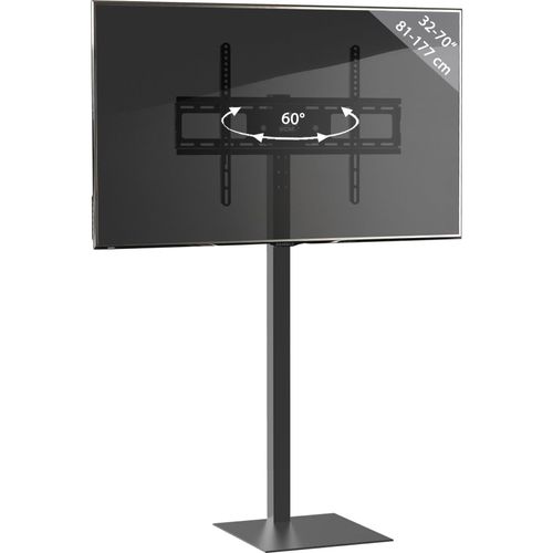 4051814376023 - TV Standfuß höhenverstallbar Ständer Fernseh Rack Maße ca H 112 - 124 x B 64 x T 38 cm - Zanta 4051814376023 - TV Standfuß höhenverstallbar Ständer Fernseh Rack Maße ca H 112 - 124 x B 64 x T 38 cm - Zanta
