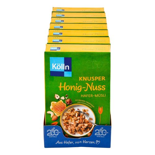 4000540243161 - Kölln Müsli Knusper Honig-Nuss 7x500g Sparpaket 4000540243161 - Kölln Müsli Knusper Honig-Nuss 7x500g Sparpaket