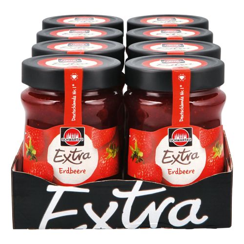 4011800840501 - Fruchtaufstrich EXTRA Erdbeere von Schwartau 340g