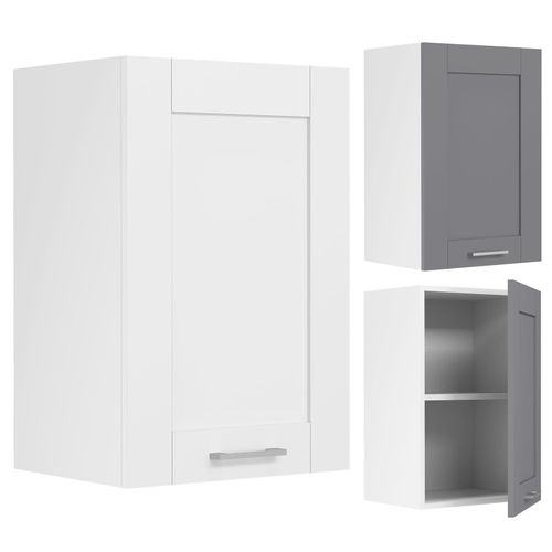 4051814430152 - Küchenschrank hängend Maße ca H 60 x B 40 x T 31 cm Hängeschrank mit zwei Fächern im Landhaus Stil Küchenmöbel - Colura 4051814430152 - Küchenschrank hängend Maße ca H 60 x B 40 x T 31 cm Hängeschrank mit zwei Fächern im Landhaus Stil Küchenmöbel - Colura