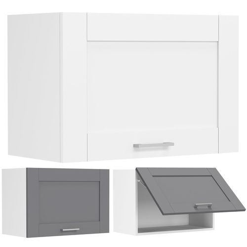 4051814430206 - Küchenschrank hängend Maße ca H 40 x B 60 x T 31 cm Hängeschrank mit Klapptür im Landhaus Stil Dunstabzug Küchenmöbel – Colura