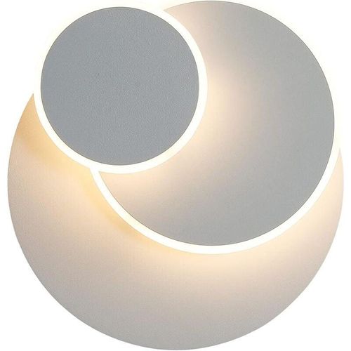 0723496749764 - COMELY Moderne LED Wandlampe Weiß 15W Kreatives Design mit 3 Rotierenden Schichten Geeignet für Wohnzimmer Schlafzimmer Flur - 1 Stück 0723496749764 - COMELY Moderne LED Wandlampe Weiß 15W Kreatives Design mit 3 Rotierenden Schichten Geeignet für Wohnzimmer Schlafzimmer Flur - 1 Stück