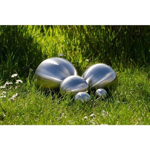4250976583113 - 8er mattekugel Set ø 38cm ø 28cm ø 18cm und ø 12cm Edelstahlkugel Gartenkugeln Teichkugeln - Köhko 4250976583113 - 8er mattekugel Set ø 38cm ø 28cm ø 18cm und ø 12cm Edelstahlkugel Gartenkugeln Teichkugeln - Köhko