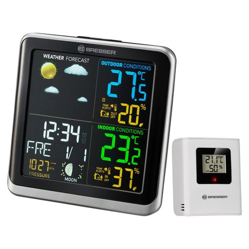 4007922061993 - BRESSER ClimaTemp TB Wetterstation mit LCD Farbdisplay