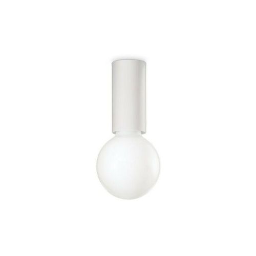 8021696232966 - Ideal Lux PETIT - Indoor 1 Light Semi Flush Deckenleuchte Weiß E27