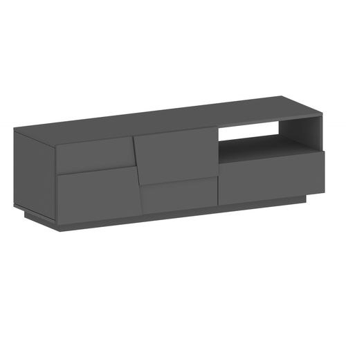 4068222554998 - Lowboard INOSIGN Pongo Sideboards Gr B H T 150 cm x 46 cm x 442 cm 1 schwarz (anthrazit matt) Lowboards