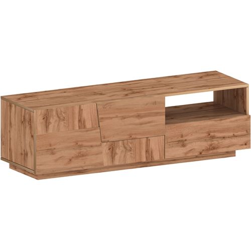 4068222554981 - Lowboard INOSIGN Pongo Sideboards Gr B H T 150 cm x 46 cm x 442 cm 1 braun (oak wotan) Lowboards