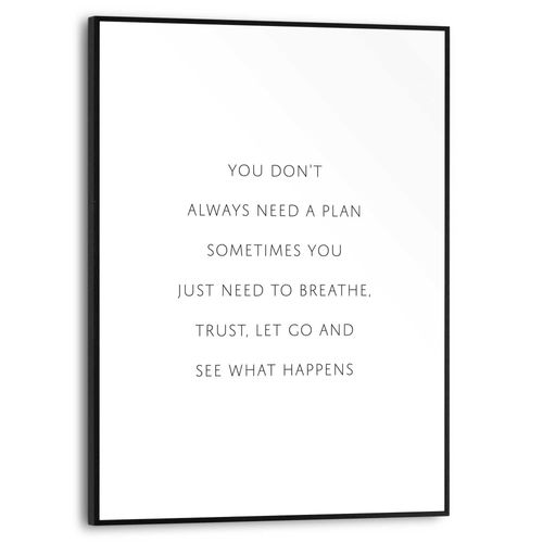 8714597625325 - Poster REINDERS Let go Bilder Gr B H T 30 cm x 40 cm x 16 cm schwarz (schwarz weiß) Poster 8714597625325 - Poster REINDERS Let go Bilder Gr B H T 30 cm x 40 cm x 16 cm schwarz (schwarz weiß) Poster