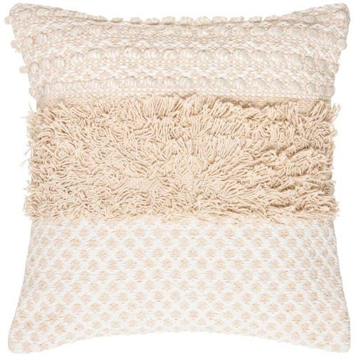 5902973430820 - Atmosphera - Dekokissen Cot Sand Baumwolle Boho 40 x 40 cm