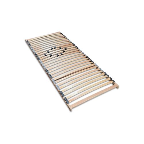 4260360013010 - Coemo BASIC Lattenrost starr - nicht verstellbar 32 Leisten Überlänge 80x220 cm zur Selbstmontage - natur 4260360013010 - Coemo BASIC Lattenrost starr - nicht verstellbar 32 Leisten Überlänge 80x220 cm zur Selbstmontage - natur