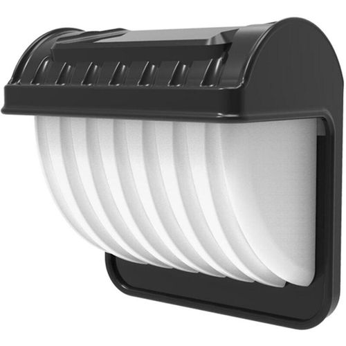 8433325209902 - Aigostar - Solar Sensor Wandleuchte Wandlampe 012W 3 Lumen 6500K Kaltweiß Outdoor Lampe Außen Straßenlaterne IP44